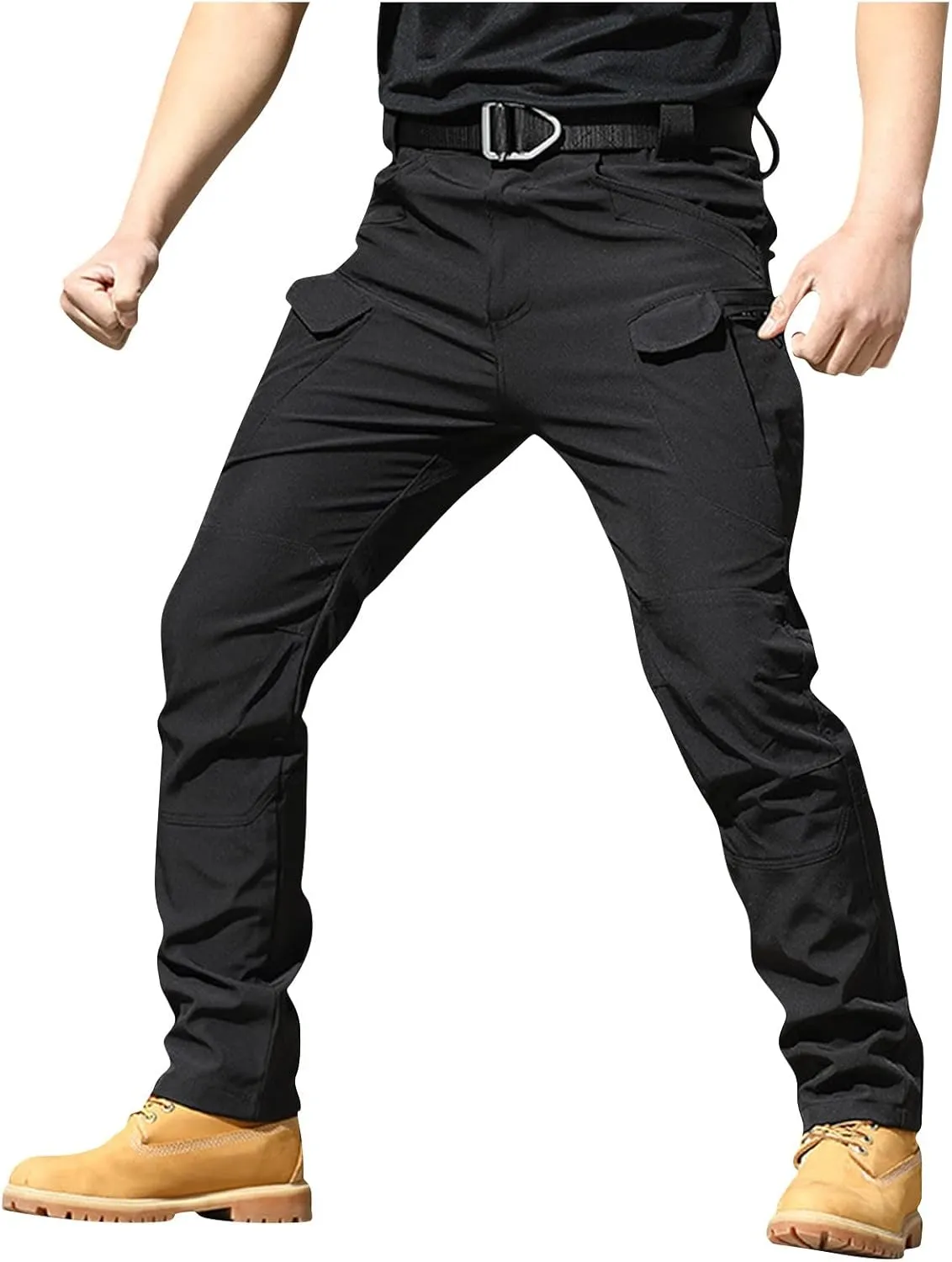 Mens Work Pants Windproof Waterproof Comfort Cargo Pants Regular Flexcamo Resistant Flex Camo Camouflage Hiking Pant