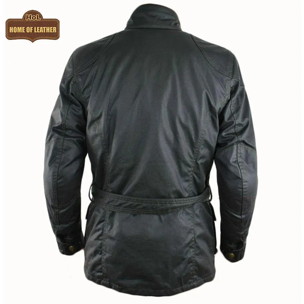 MMJ11 The Dark Knight Rises Black Bane Coat Real Leather