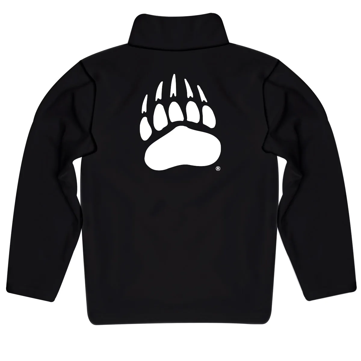 Montana Grizzlies UMT Game Day Solid Black Quarter Zip Pullover Sweatshirt for Toddlers and Youth