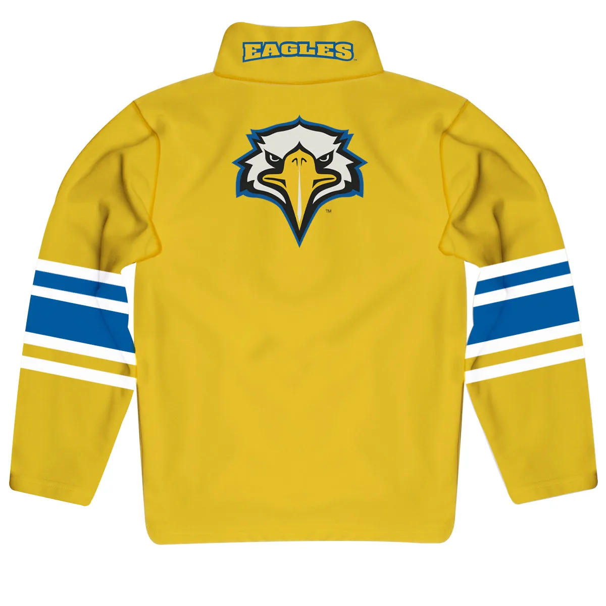Morehead State Eagles Game Day Yellow Quarter Zip Pullover Sweatshirt for Toddlers and Youth