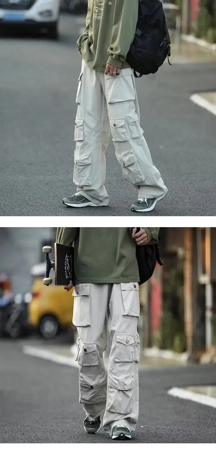 Multi-Pocket Cargo Pants