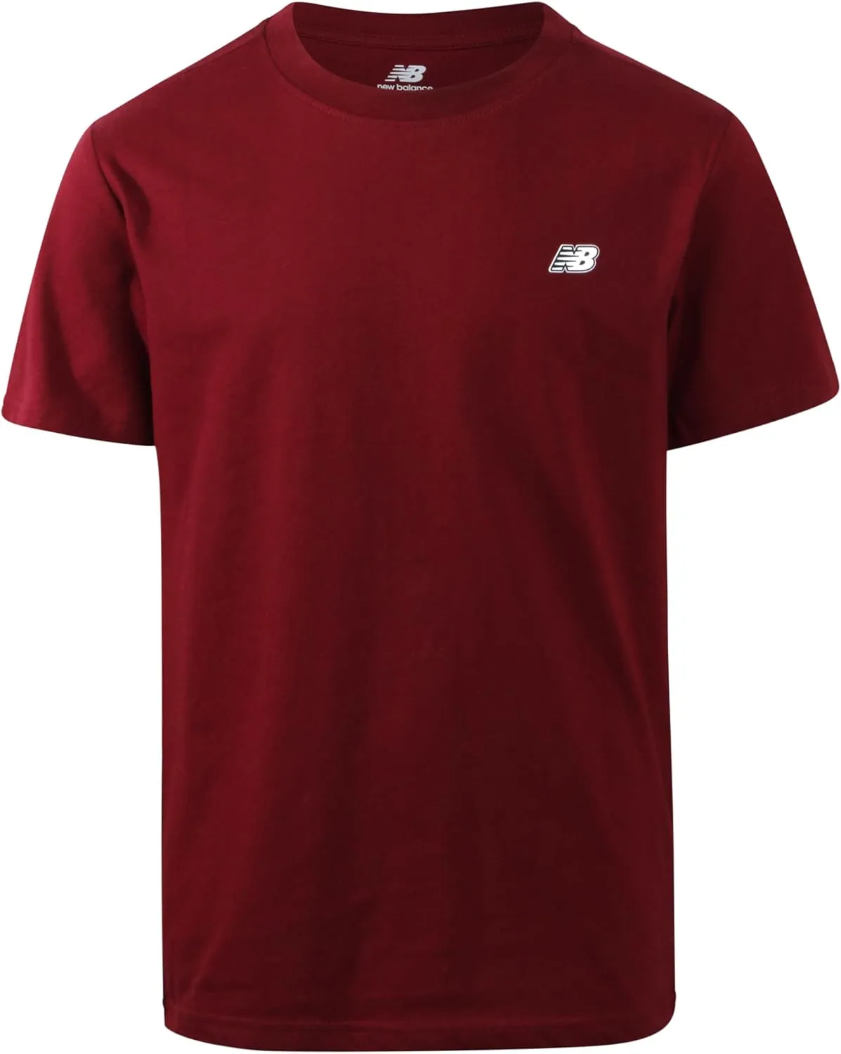 New Balance Boys T-Shirt - Classic Cotton Active T-Shirt for Boys - Kids Youth Crewneck Short Sleeve Shirt (8-20)