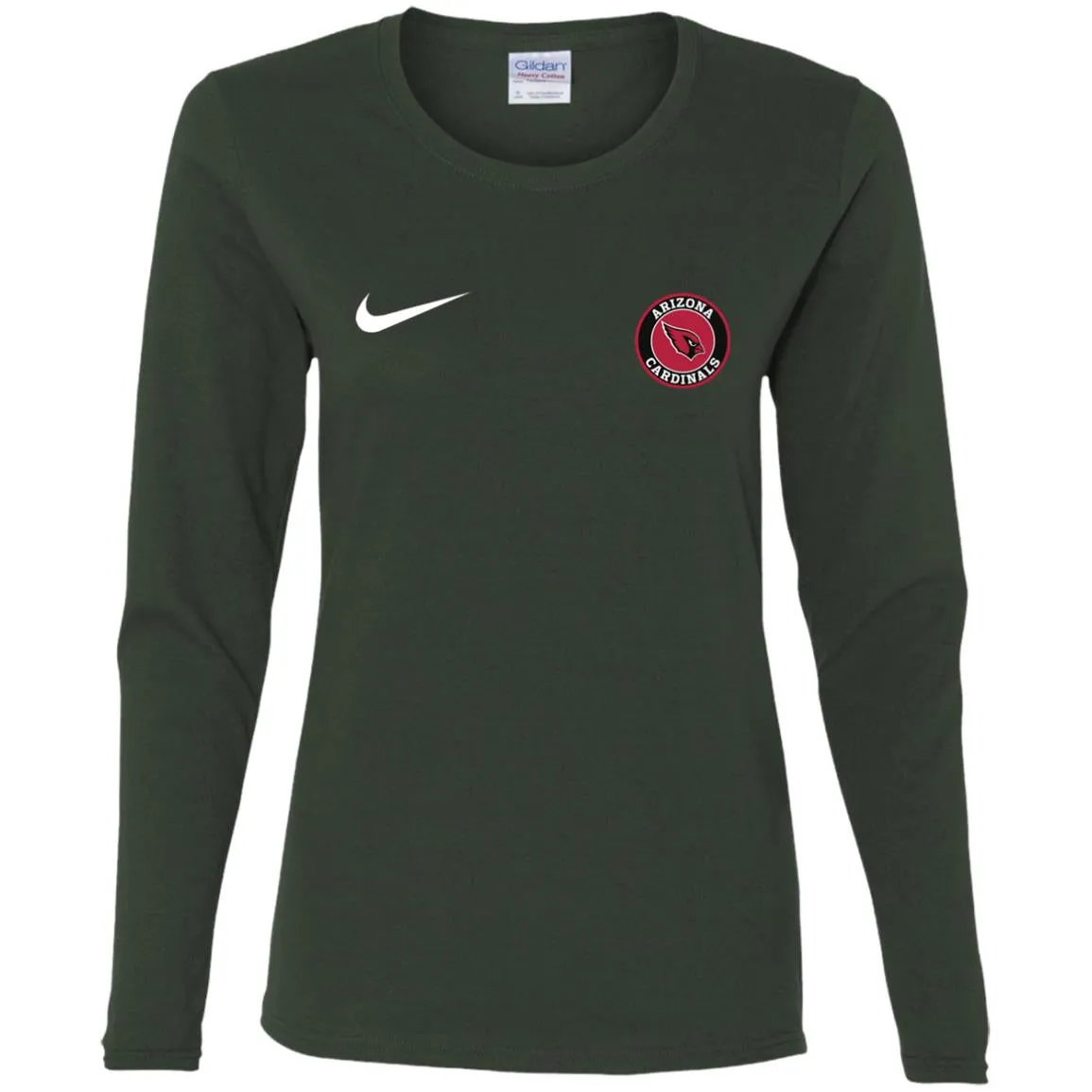 Nike Arizona Cardinals Nfl Football Women Long Sleeve Shirt