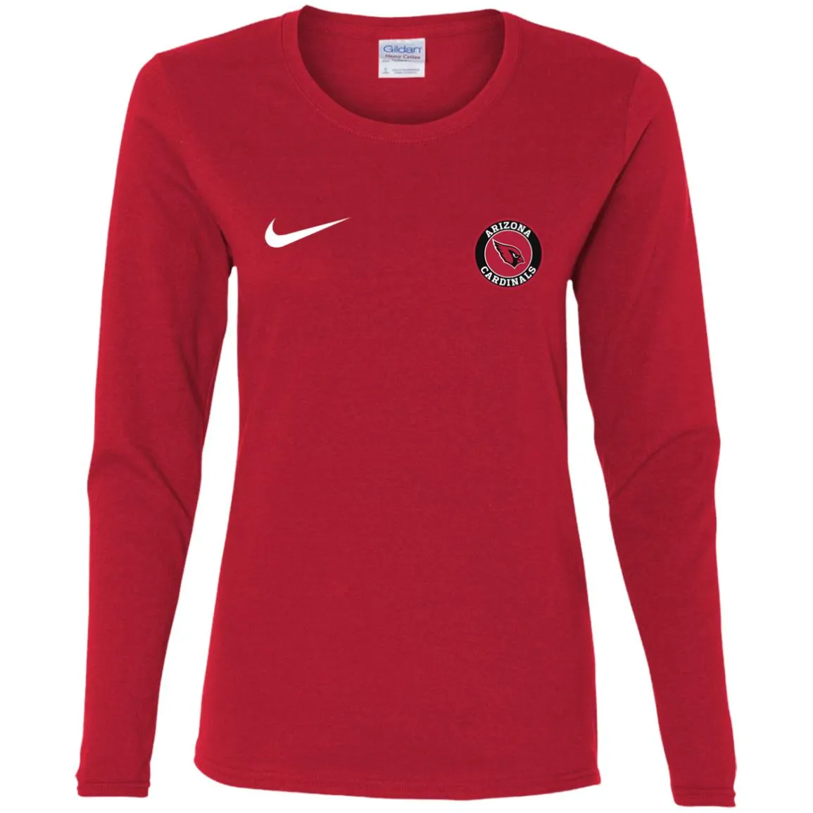 Nike Arizona Cardinals Nfl Football Women Long Sleeve Shirt