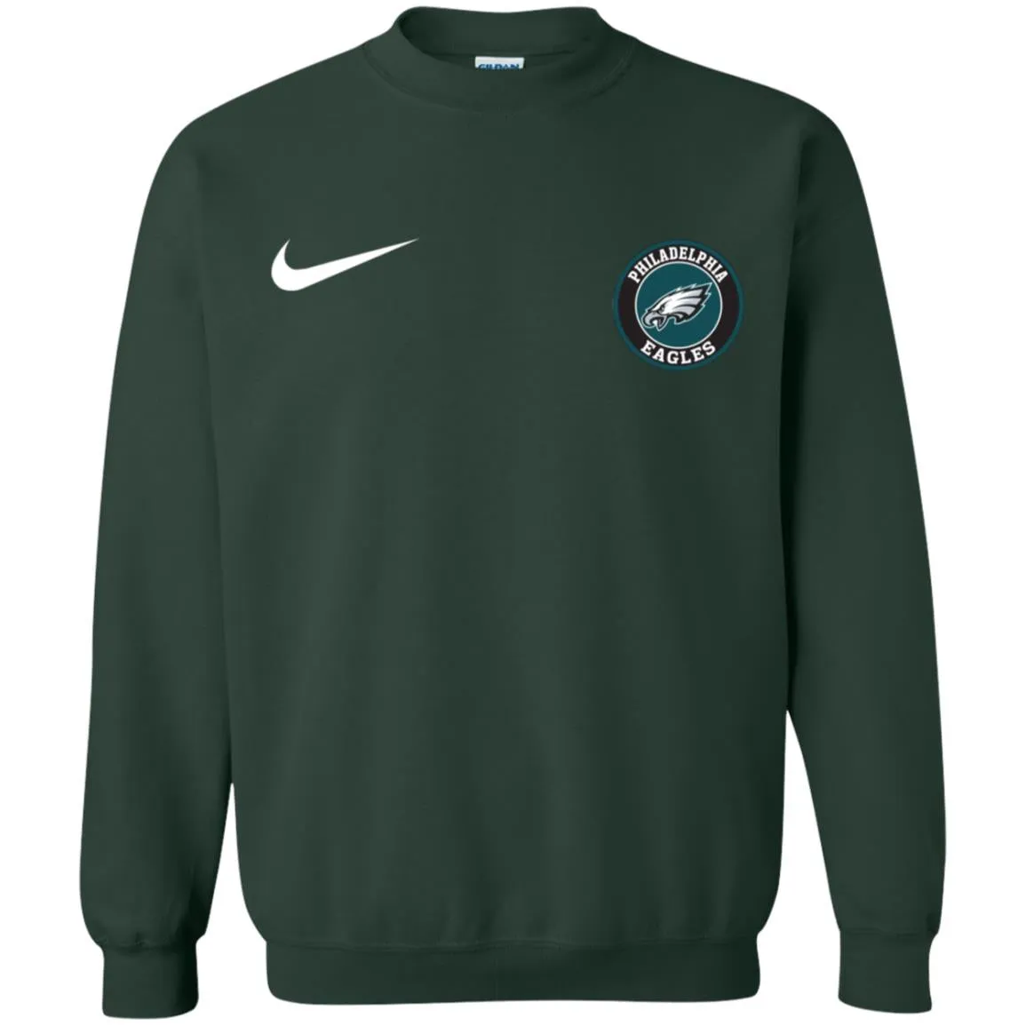 Nike Philadelphia Eagles Nfl Football Unisex Crewneck Pullover Sweatshirt