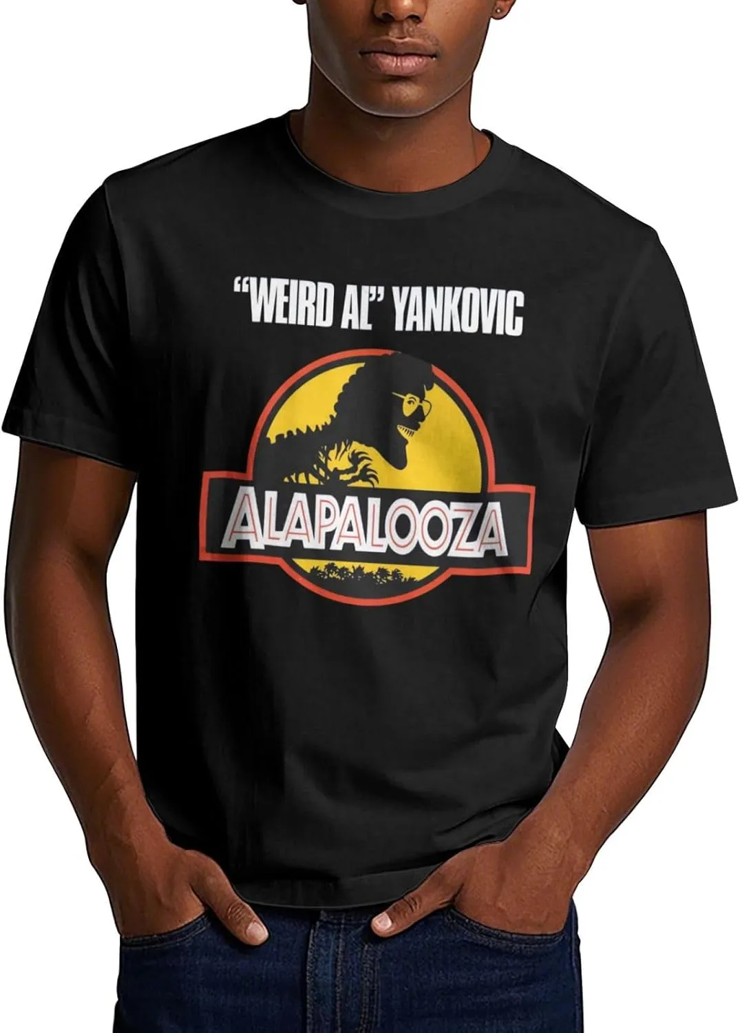 Novelty T Shirt for Weird T Shirt,Short Sleeve Crewneck Clothing for Man's