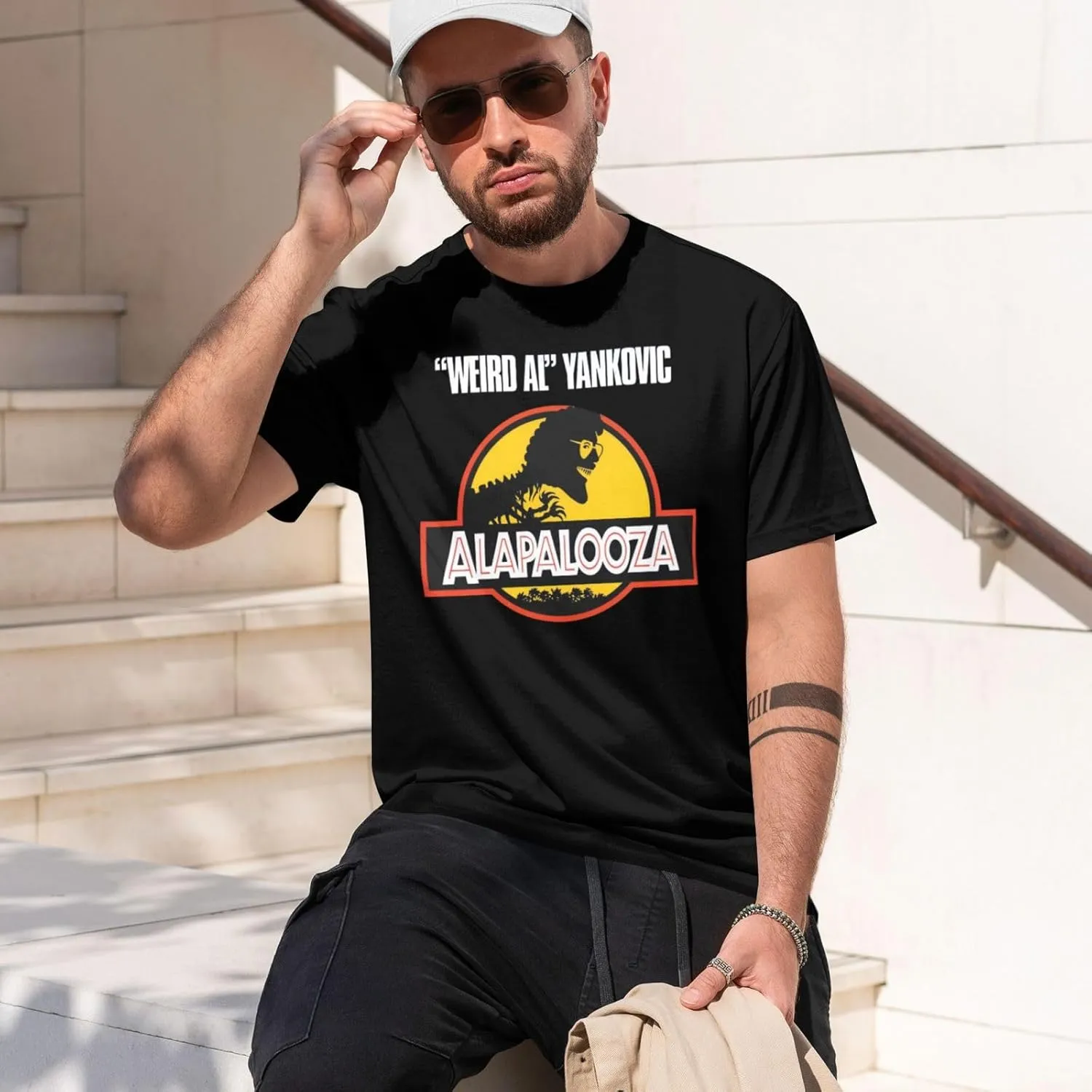 Novelty T Shirt for Weird T Shirt,Short Sleeve Crewneck Clothing for Man's