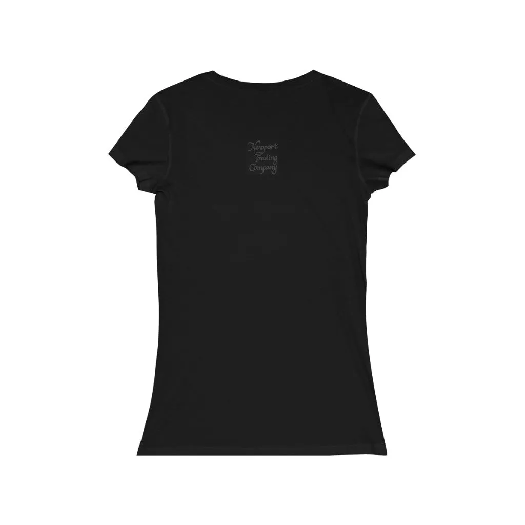 Orchid 6 - Women's Jersey Short Sleeve V-Neck Tee