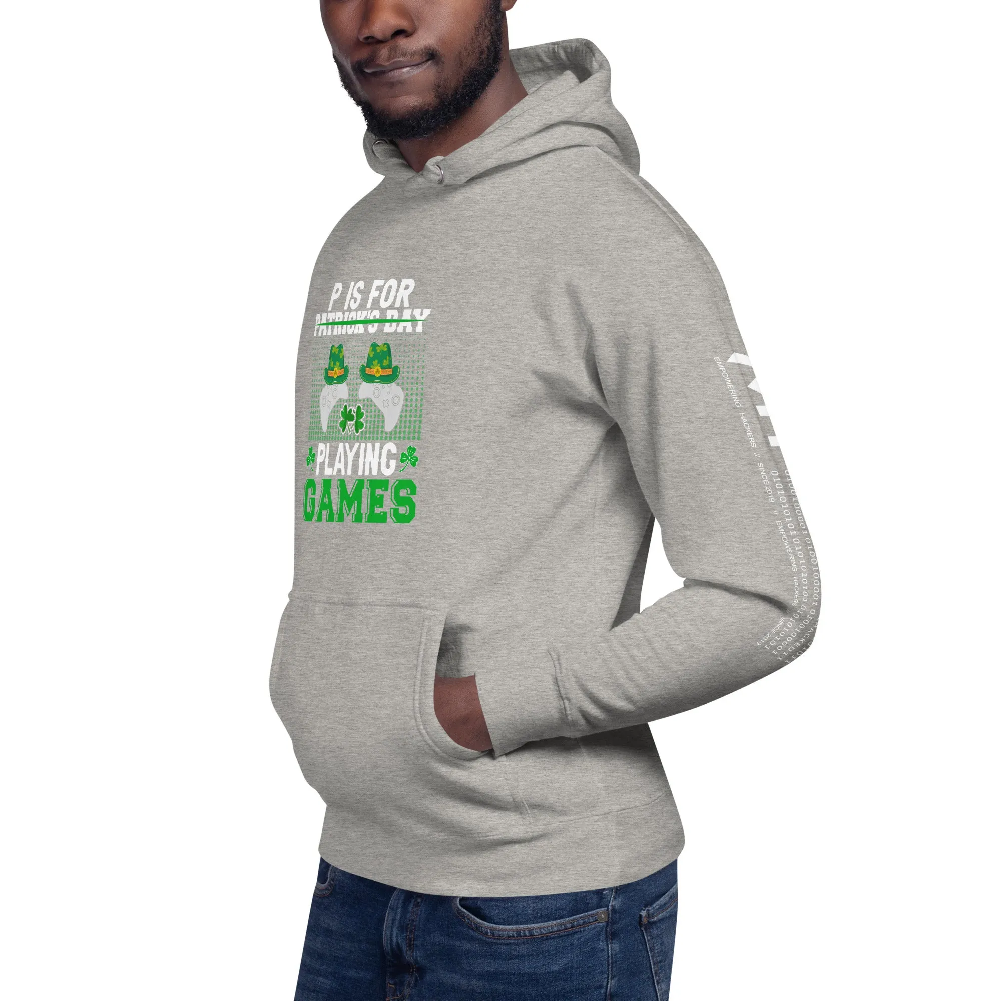 P is for "Playing Games" - Unisex Hoodie