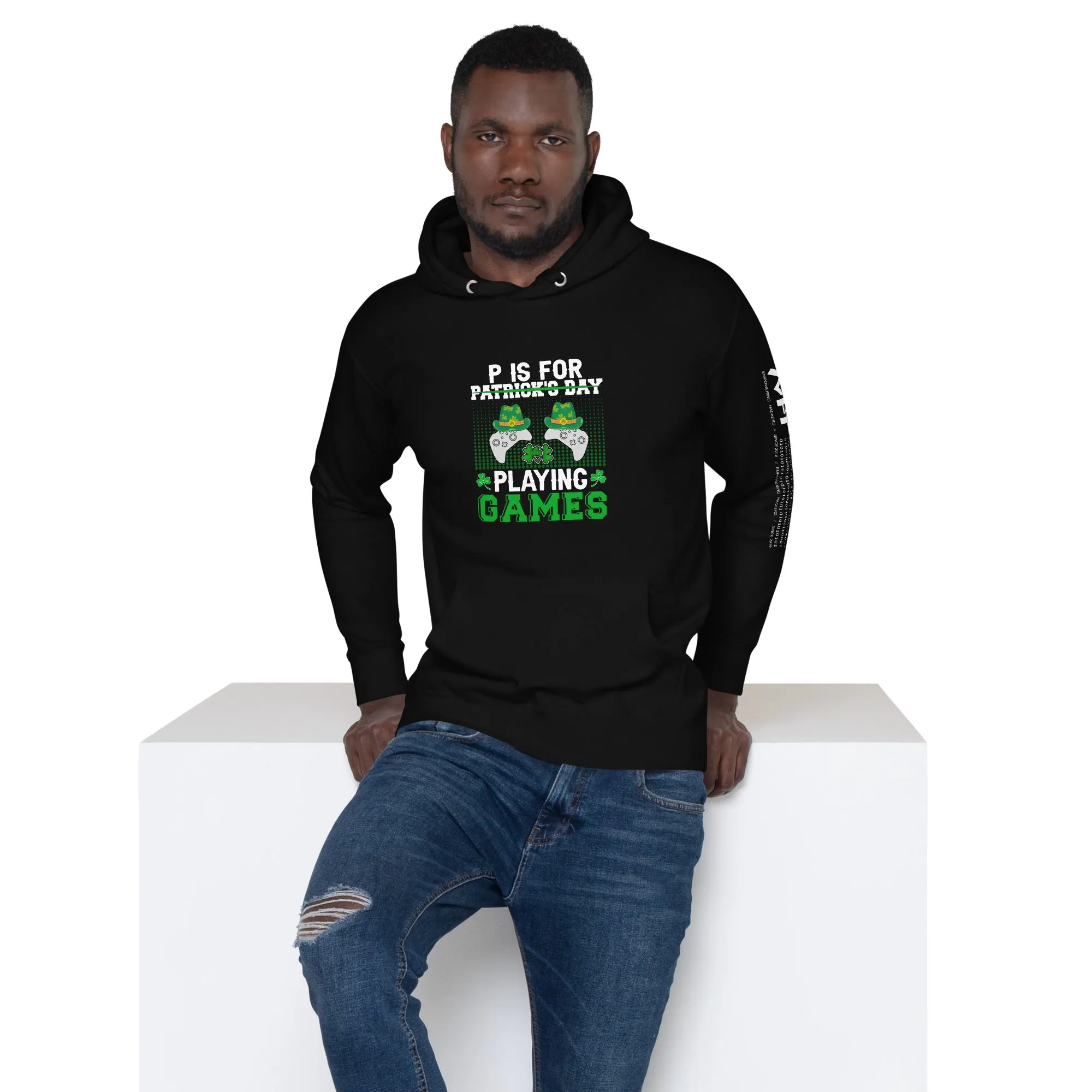 P is for "Playing Games" - Unisex Hoodie