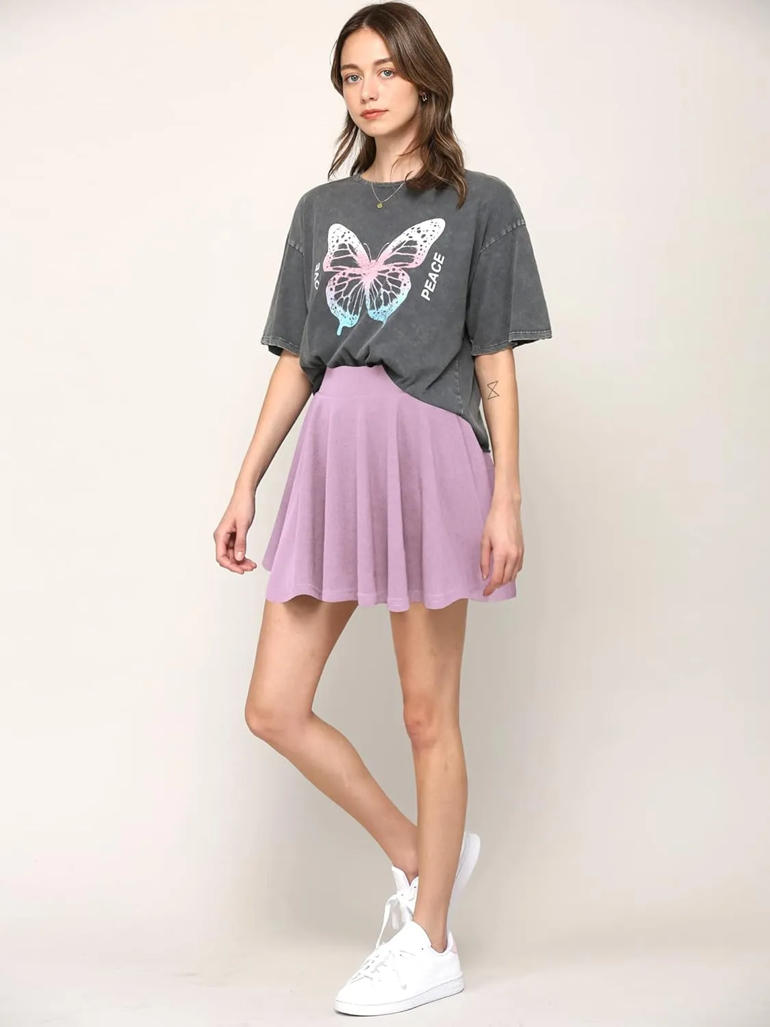 Pleated Skirts for Women and Girls  Stylish Skirt with Shorts Underneath