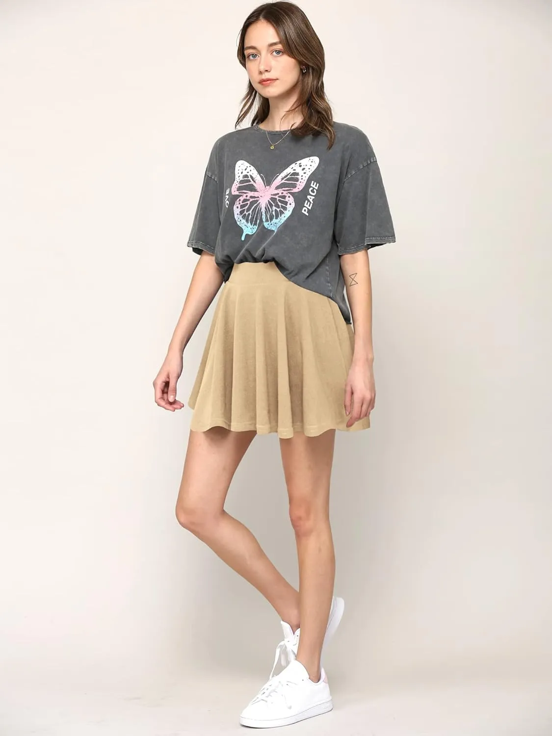 Pleated Skirts for Women and Girls  Stylish Skirt with Shorts Underneath