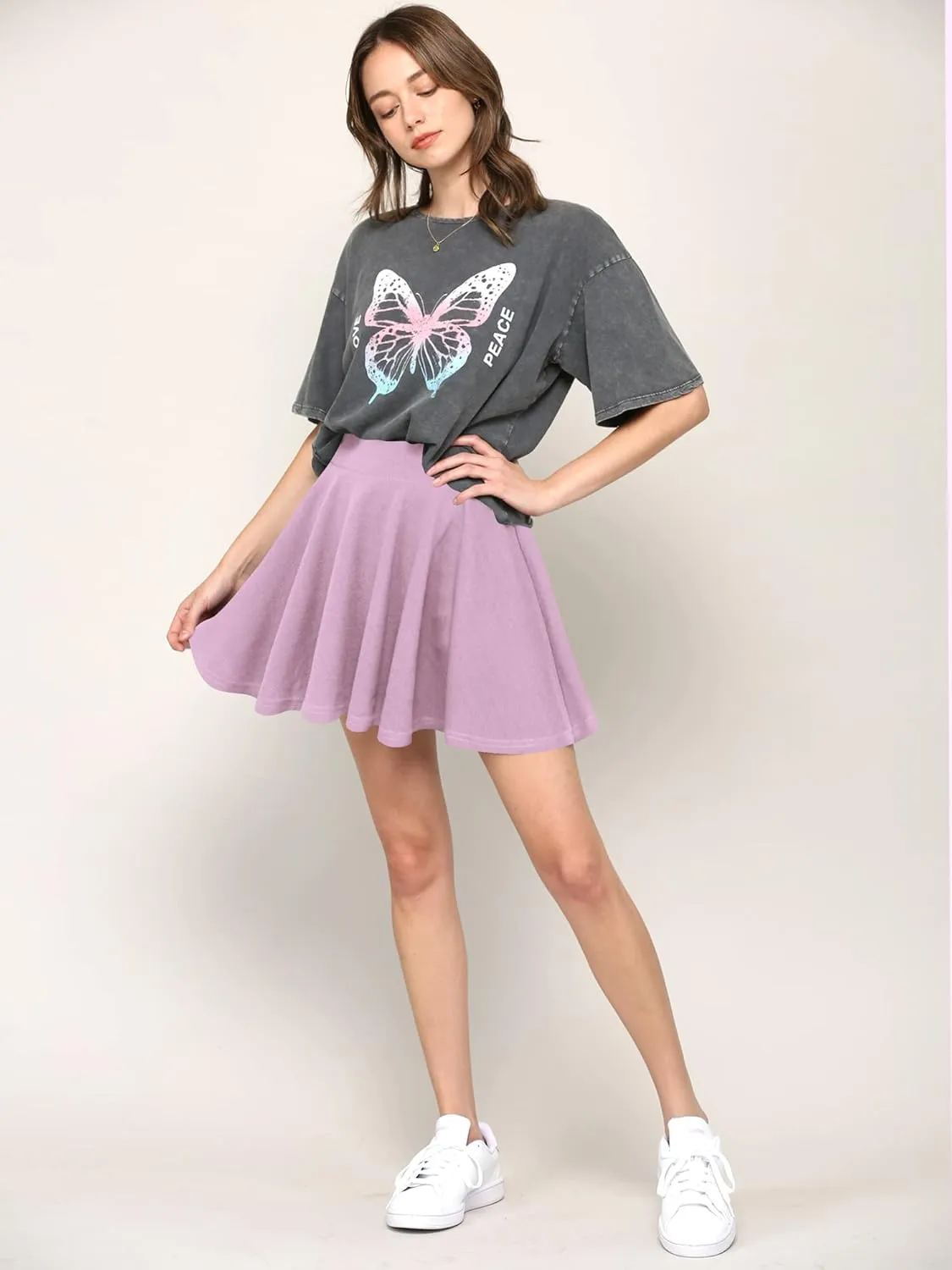 Pleated Skirts for Women and Girls  Stylish Skirt with Shorts Underneath