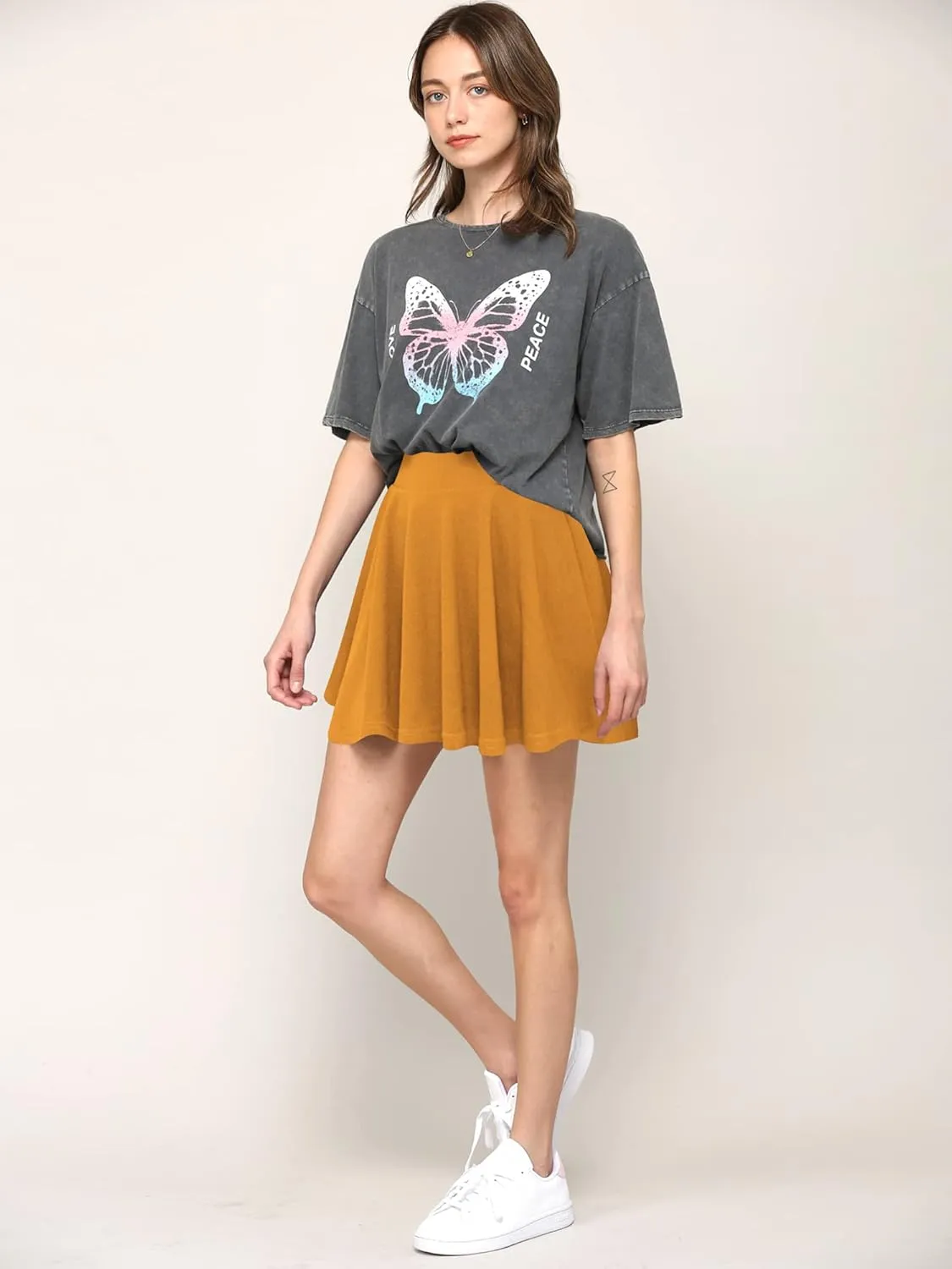 Pleated Skirts for Women and Girls  Stylish Skirt with Shorts Underneath