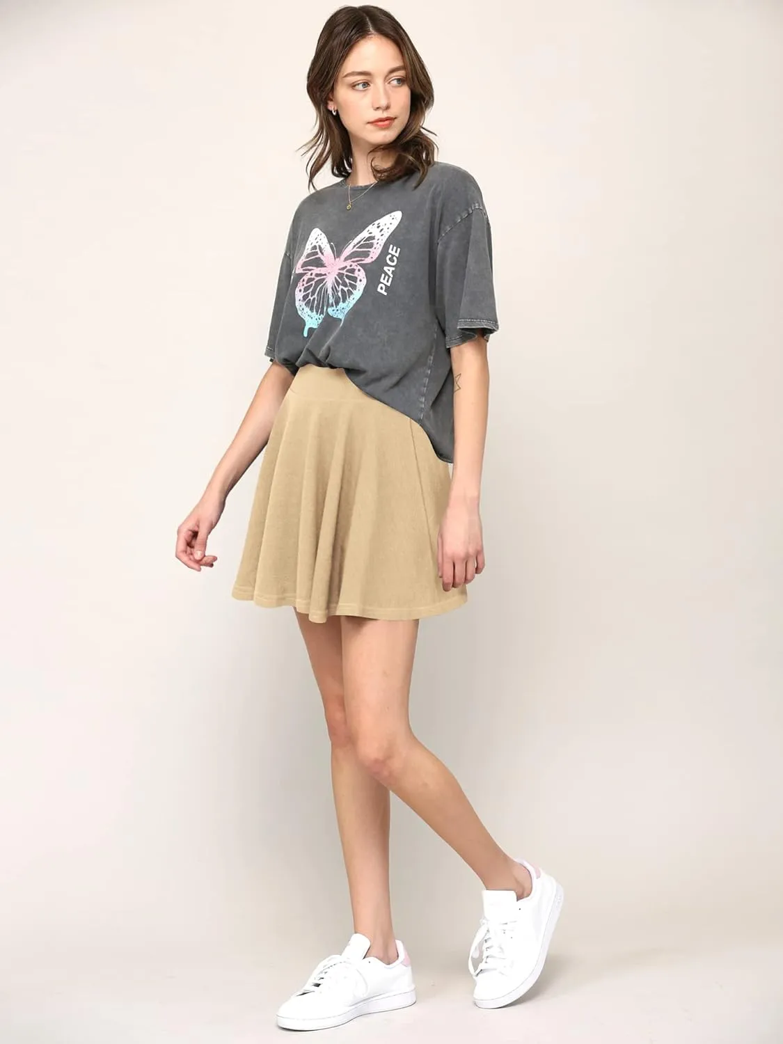 Pleated Skirts for Women and Girls  Stylish Skirt with Shorts Underneath