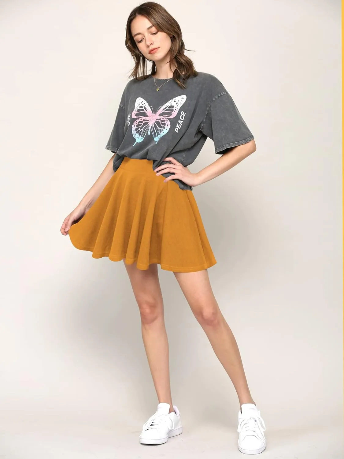 Pleated Skirts for Women and Girls  Stylish Skirt with Shorts Underneath