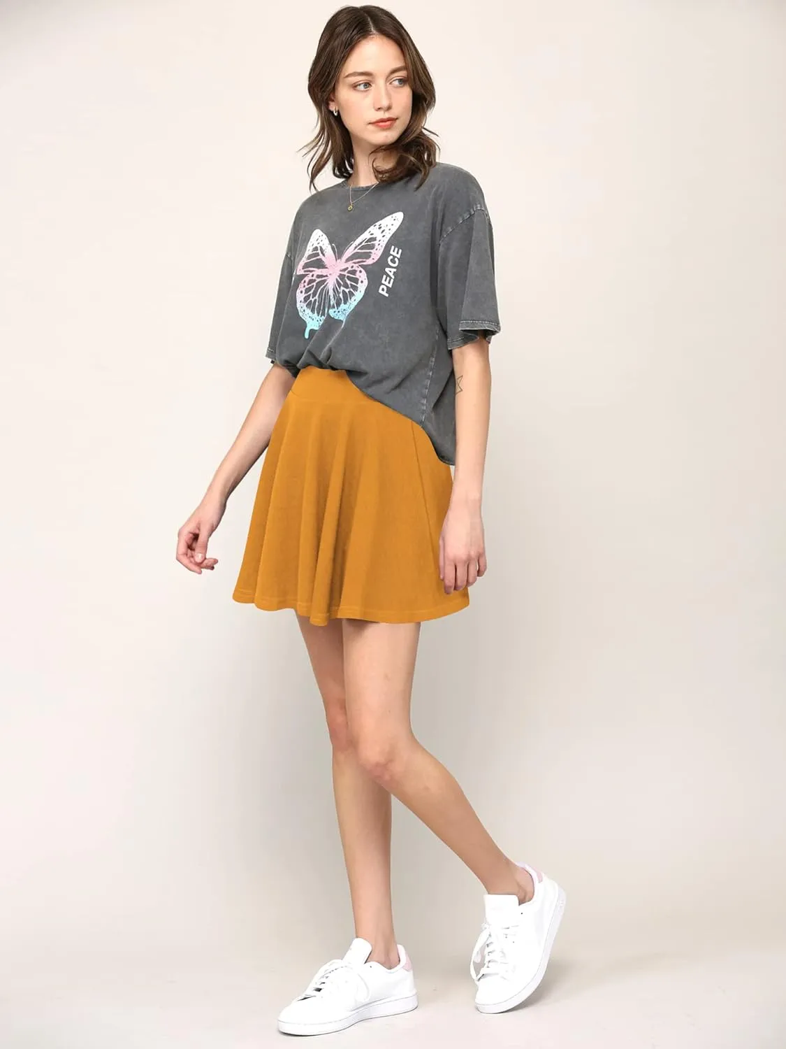 Pleated Skirts for Women and Girls  Stylish Skirt with Shorts Underneath