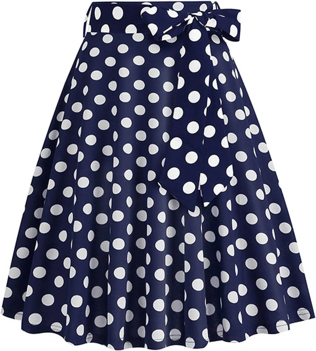 Pleated Skirts for Women Trendy Dot Color Print Loose A-Line Stretch Flared Mini Skirts for Women Summer Streetwear