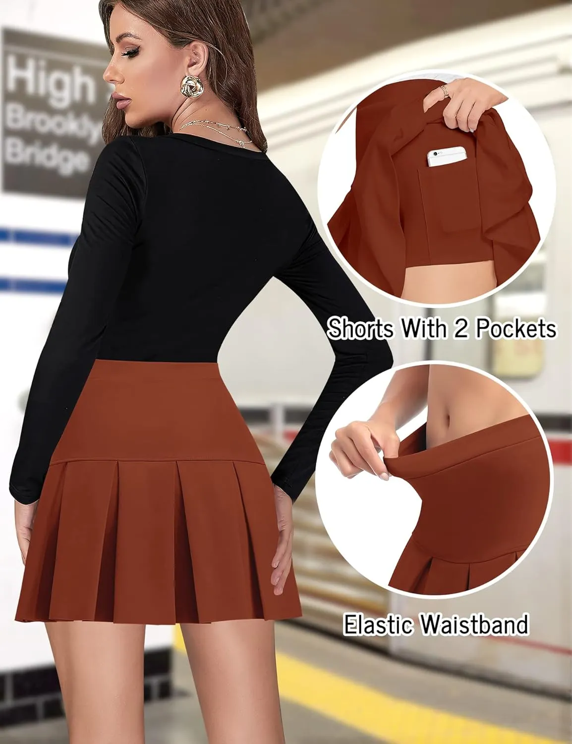 Pleated Skirts for Women