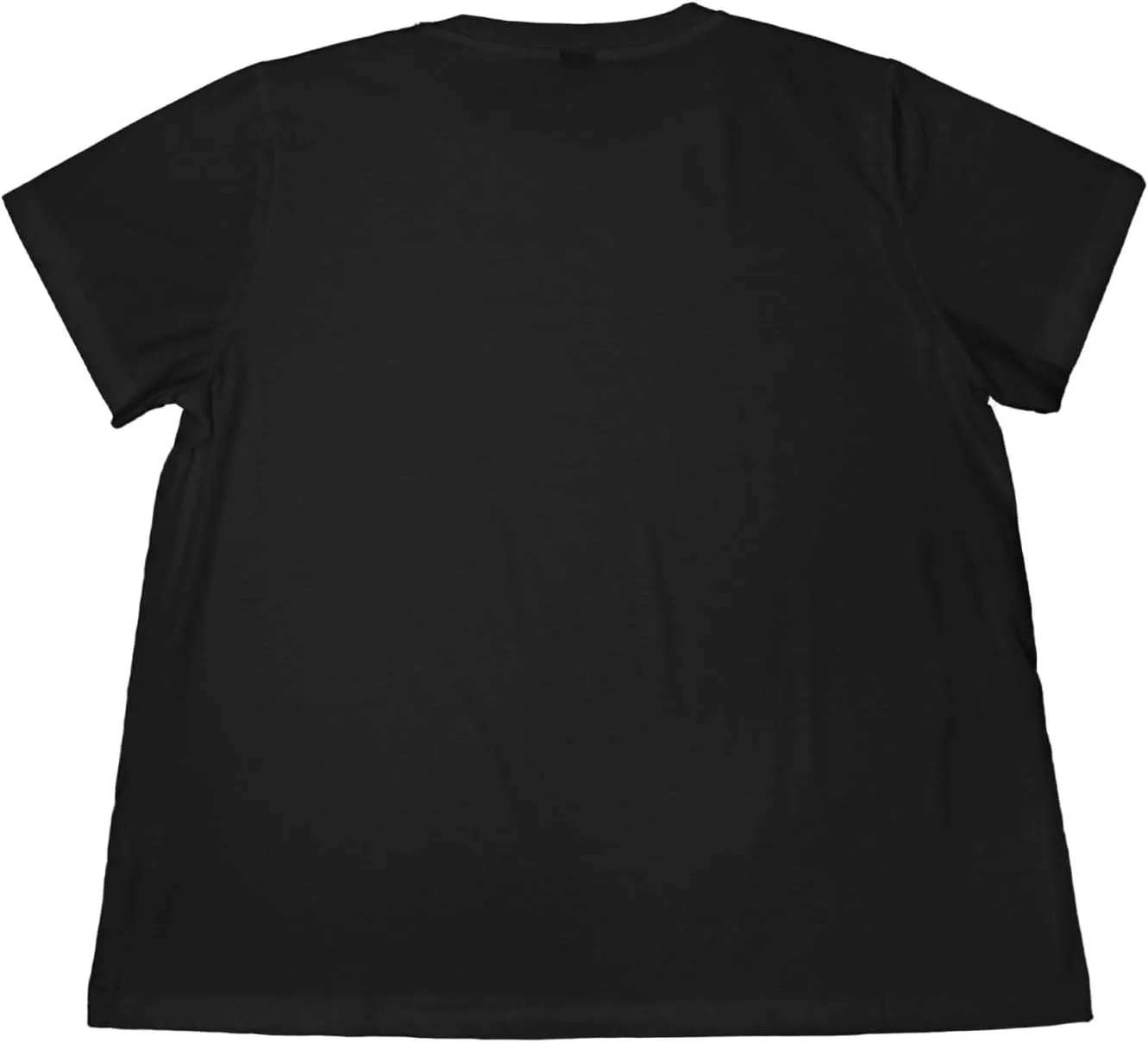 Plus Size Women's Short-Sleeved T-Shirt Crewneck Oversized Tees White Black L-6XL Rainbow Cloud Raindrop Print