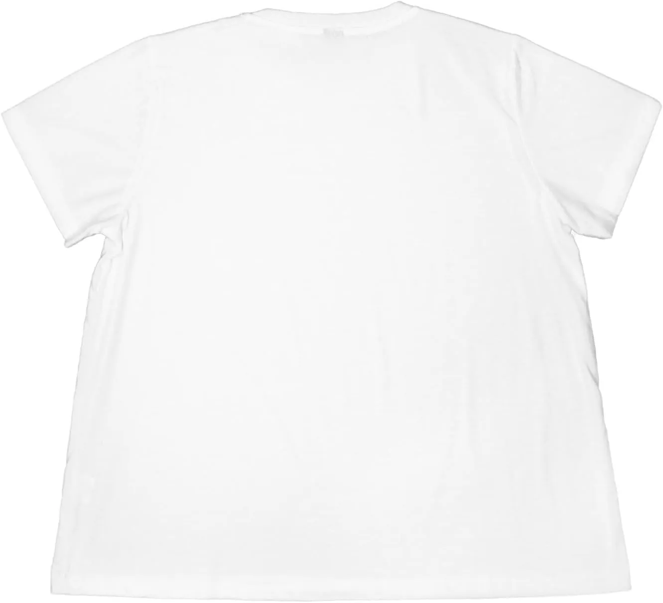 Plus Size Women's Short-Sleeved T-Shirt Crewneck Oversized Tees White Black L-6XL Rainbow Cloud Raindrop Print
