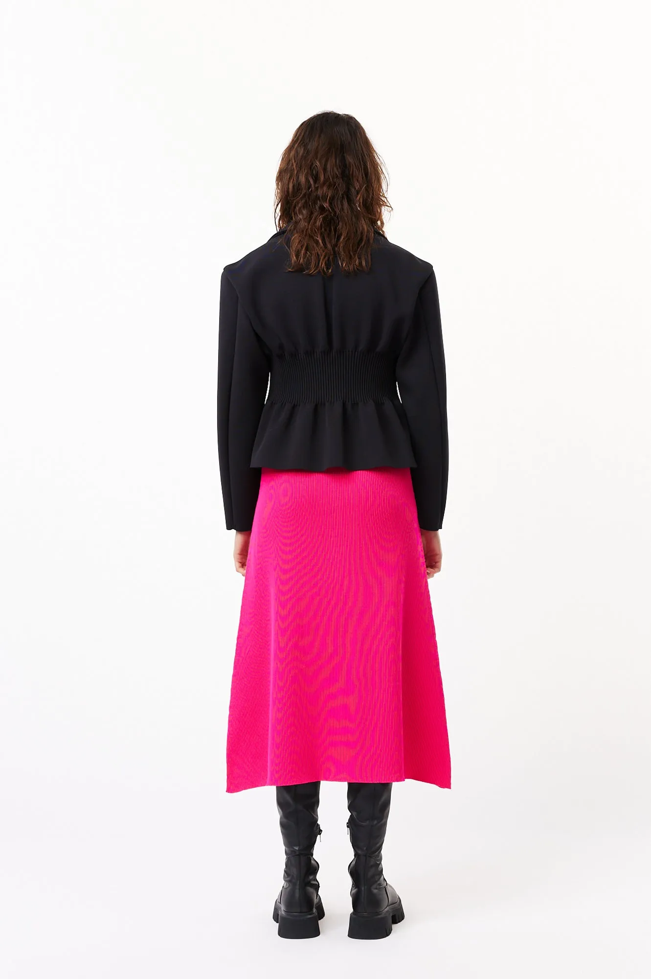 PORTRAIT LONG SLEEVE DRESS