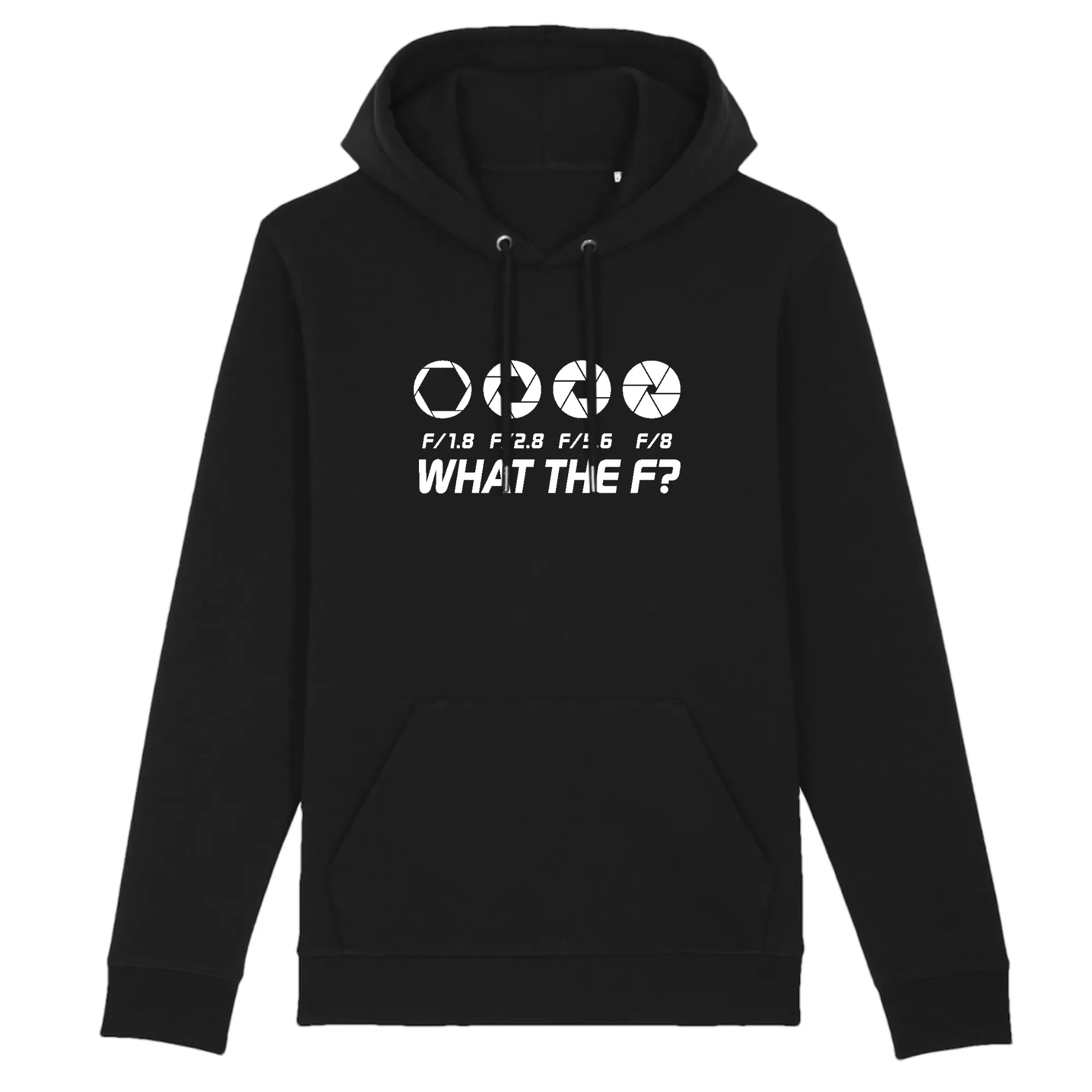 Pull à capuche - WATH THE F?