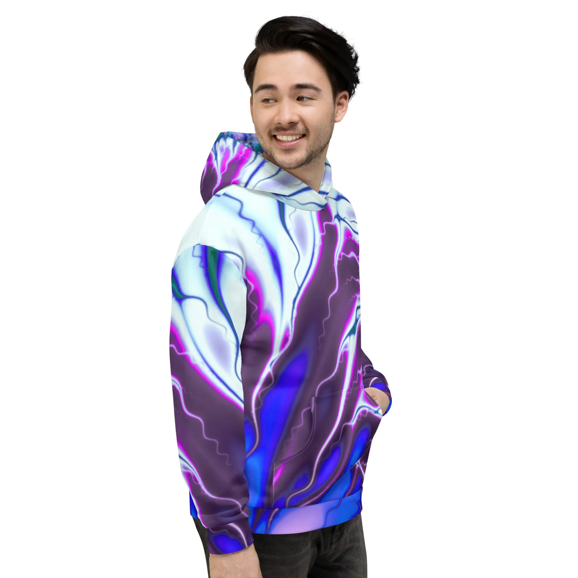 "Flames of Color" Collection - Unisex Hoodie