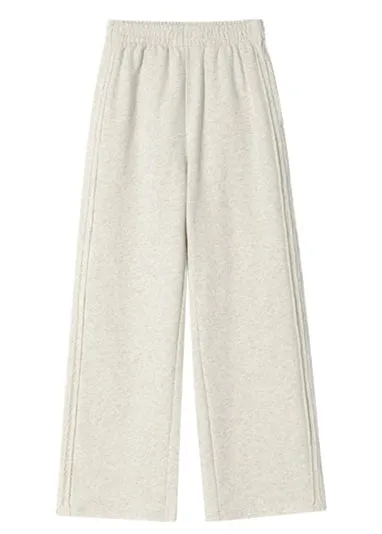 Raw Trim Stitching Sweatpants
