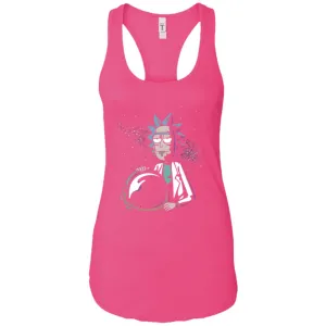 Rick And Morty Astronaut Helmet Women Tank