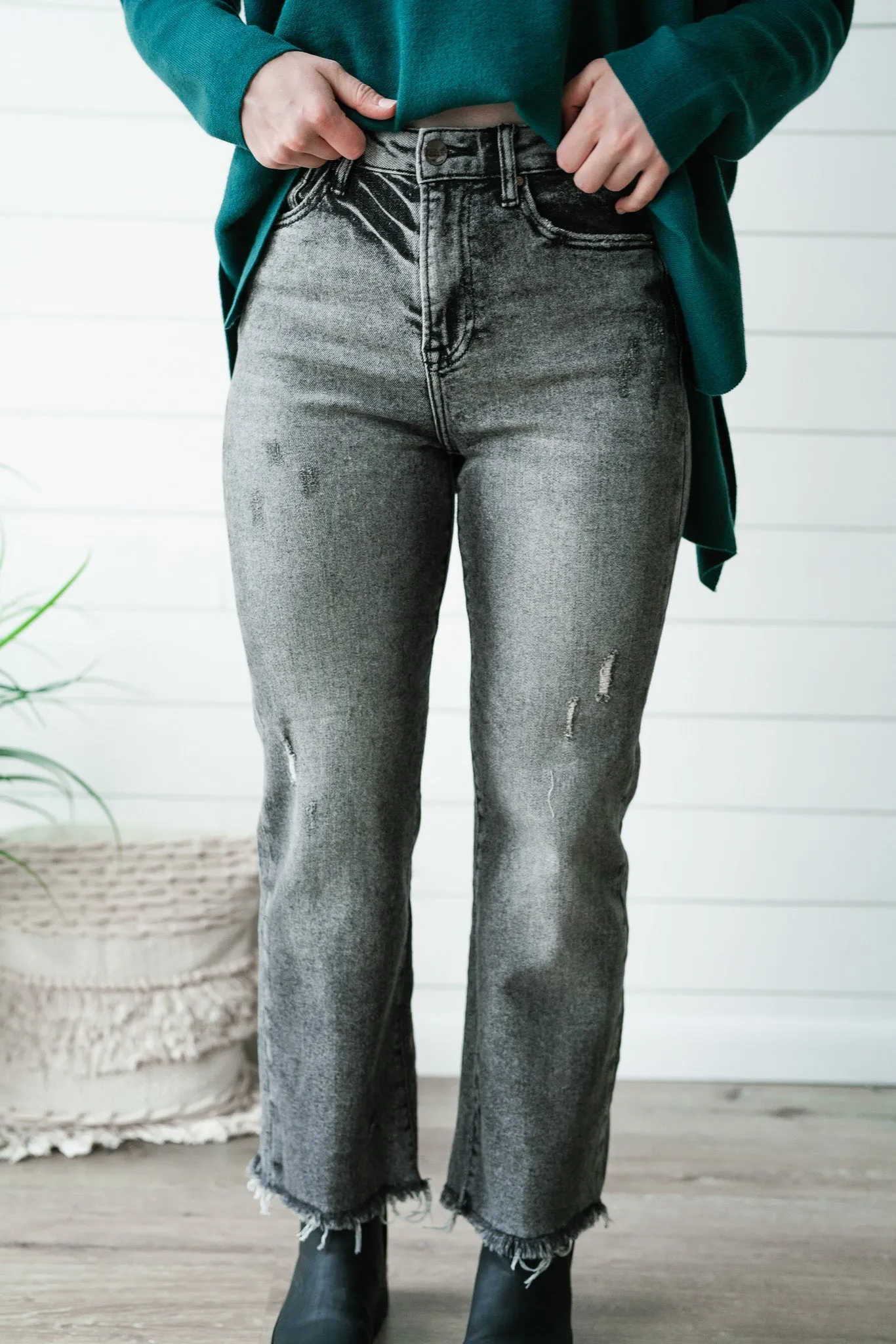 Risen Julia High Rise Straight Jean