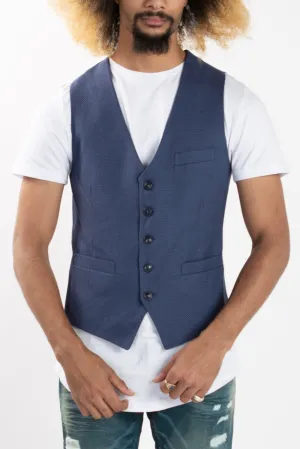 Score Waistcoat - Blue