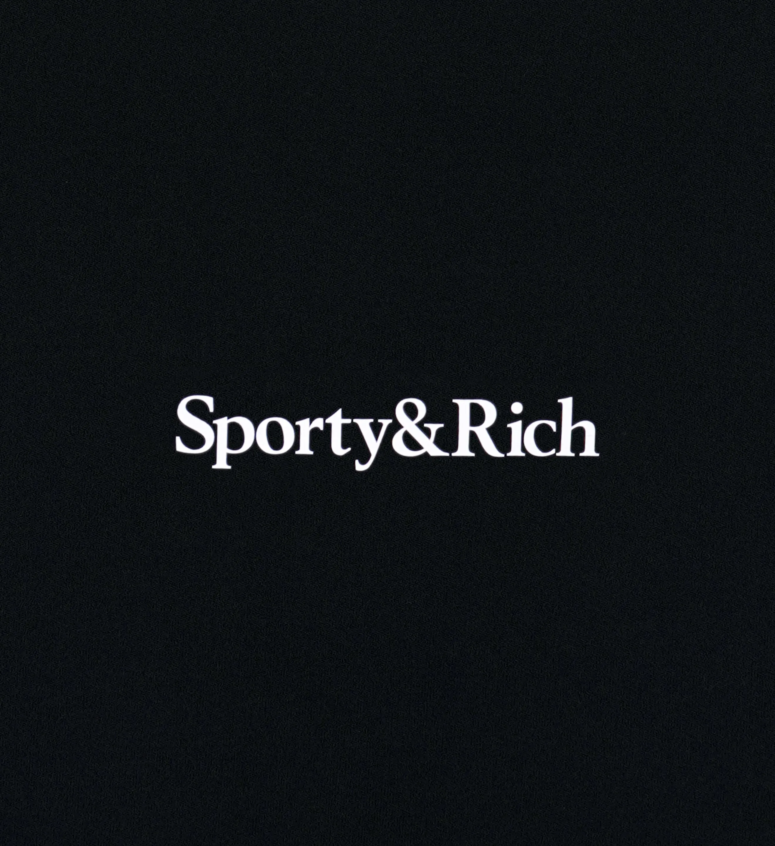 Serif Logo Sports Jacket - Black/White