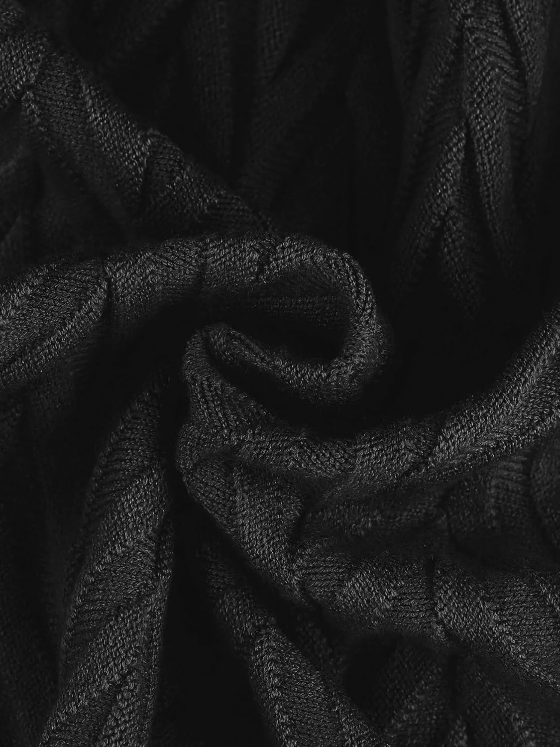 Seta T Women's Ribbed Knit A-Line Skirts Elastic High Waist Stretchy Sweater Midi Skirt