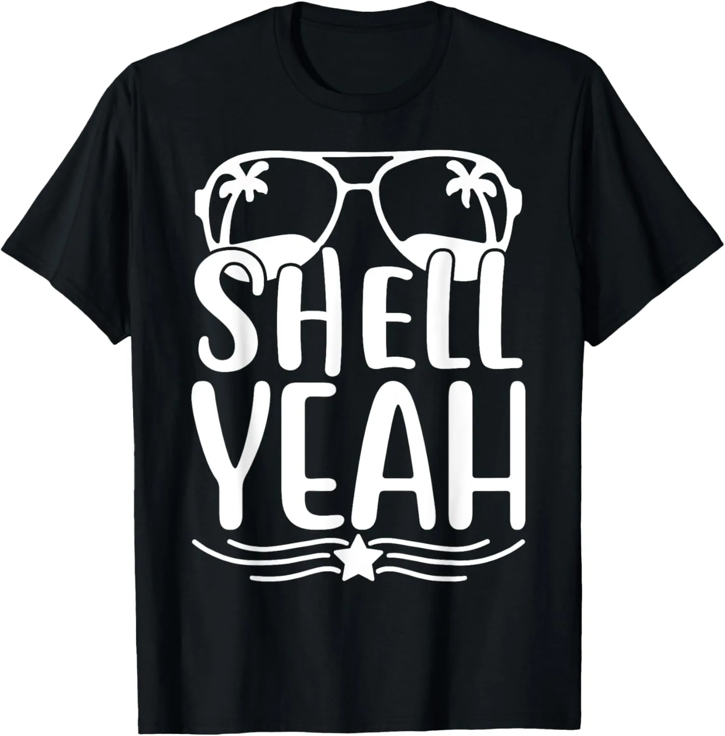 Shell Yeah Funny Graphic Tees For Women Men T-Shirt