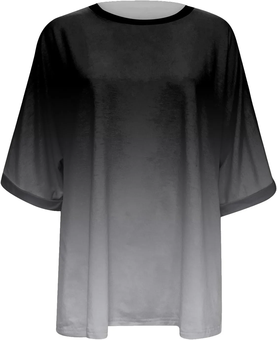 Short Sleeve Shirts for Women Womens Tops Trendy Casual Crewneck Loose Oversized Tees Plus Size Workout Clothes