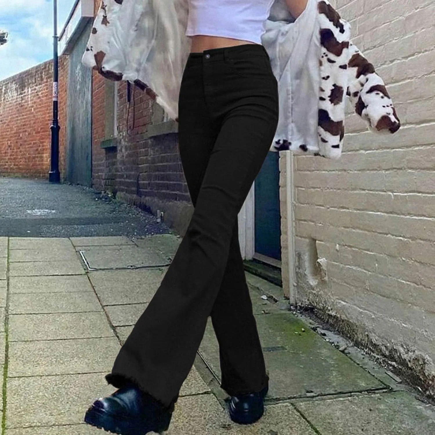 Skinny Jeans for Women High Waist Stretchy High Rise Slimming Jeggings Denim Trousers Pants Butt Lifting Skinny Jeans