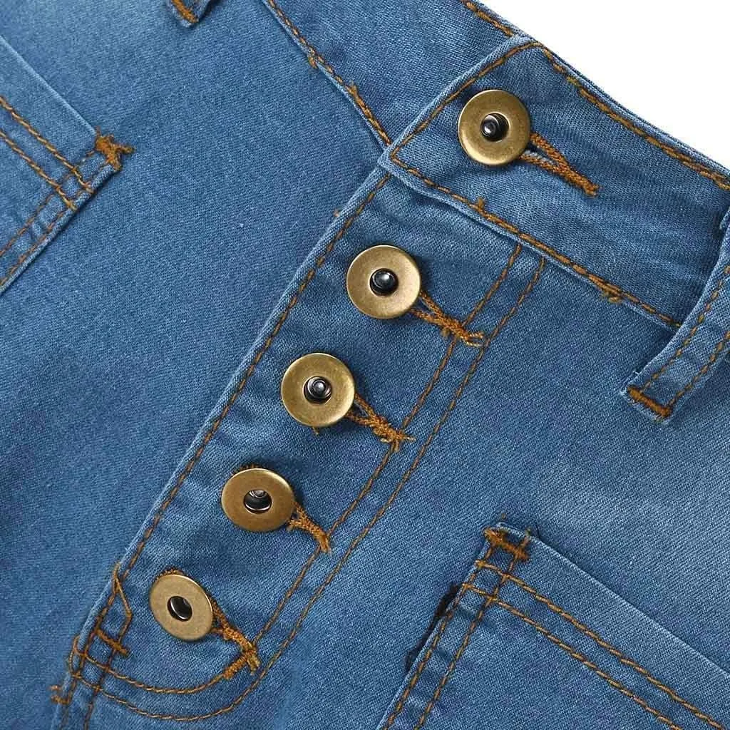 Skinny Jeans for Women Pants Waisted Trousers Jeans Lace Poket Denim Women's Jeans Skinny Jeans for Women Black