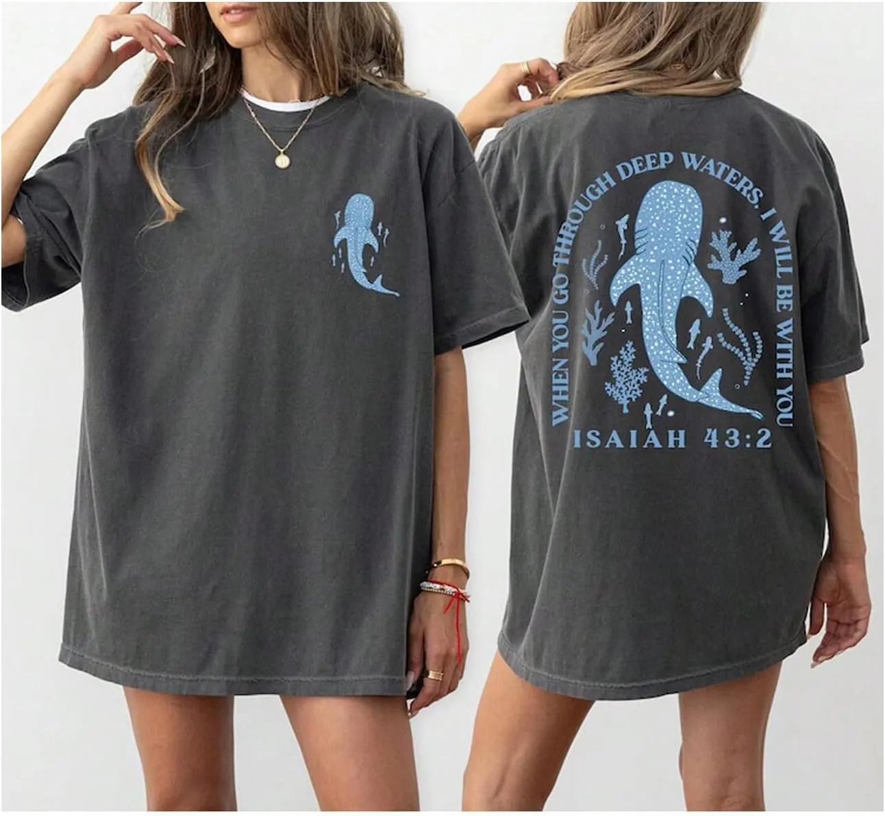 SOLY HUX Women's Graphic T Shirts Oversized Tees Short Sleeve Baggy Vacation Summer Tops