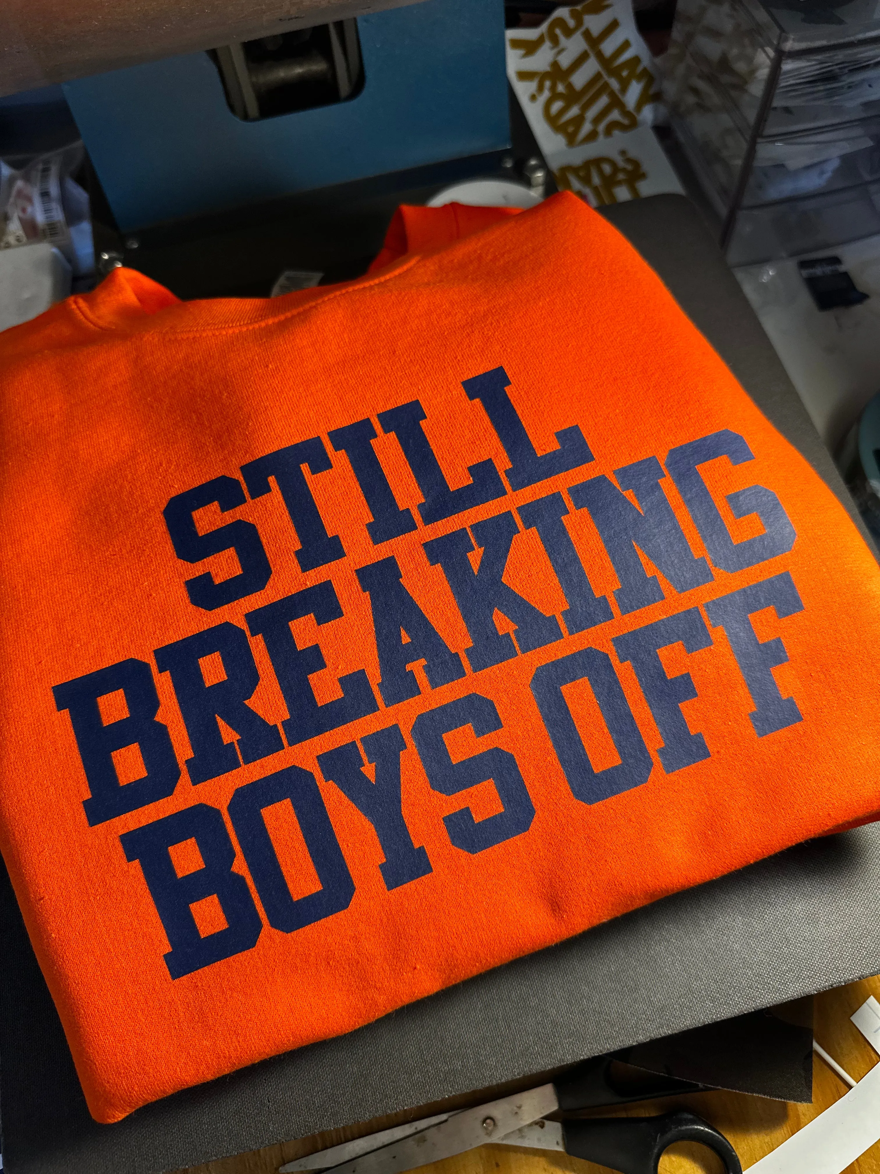 Still Breaking Boys off - Crewneck