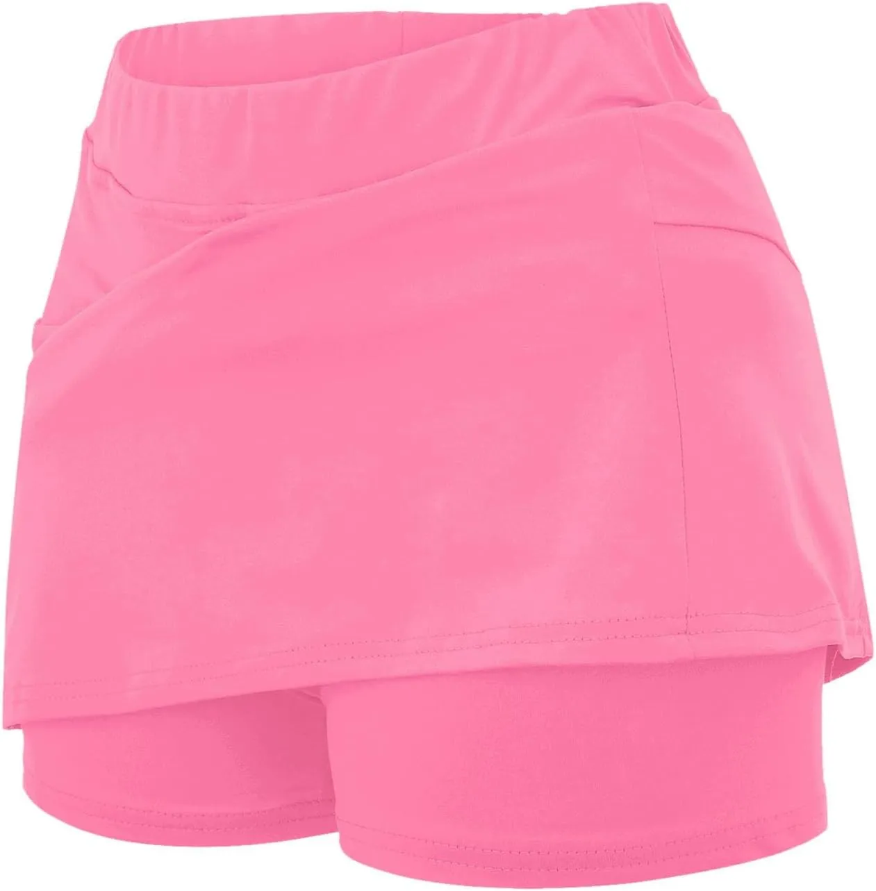 Summer Skorts For Women 2025 Trendy Lightweight Skirt Athletic Inner Shorts Running Tennis Golf Workout Leggings