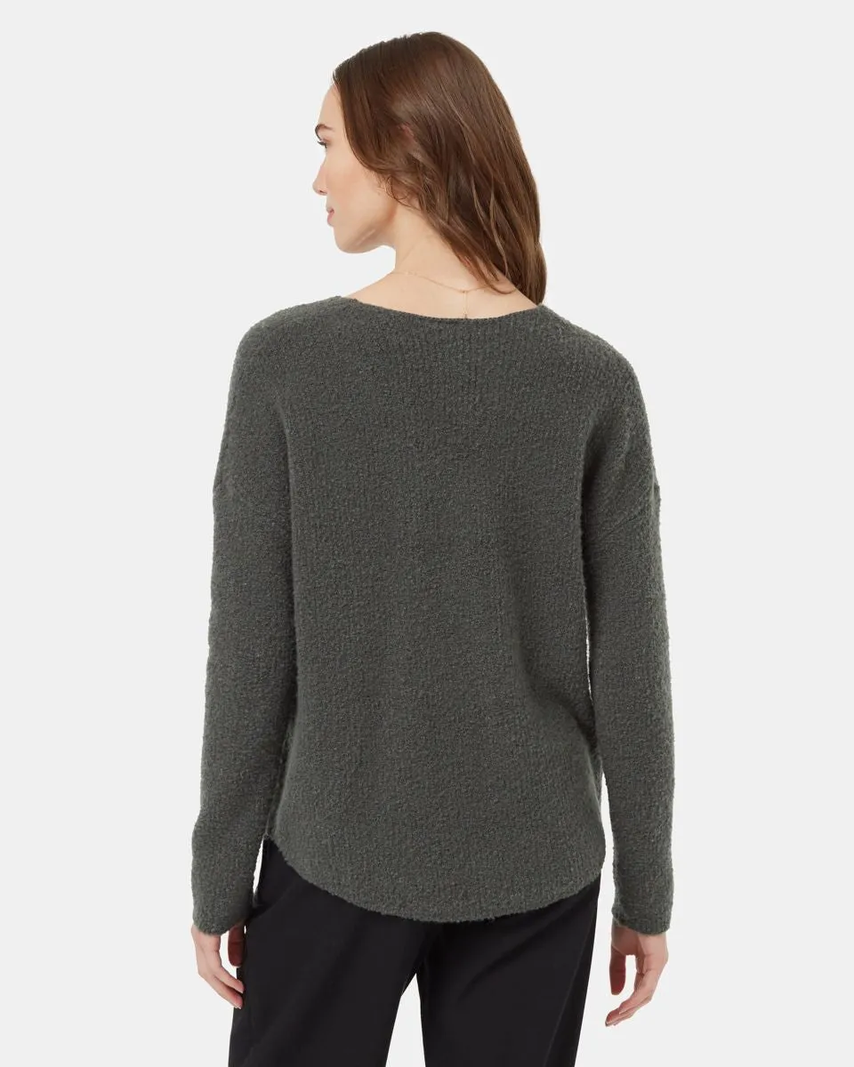 Tentree Fuzzy V-Neck Sweater