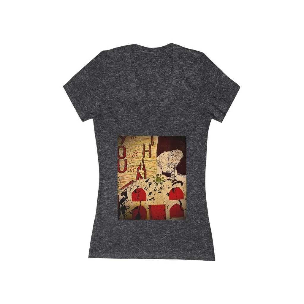 Thank you - Women's Jersey Short Sleeve V-Neck Tee