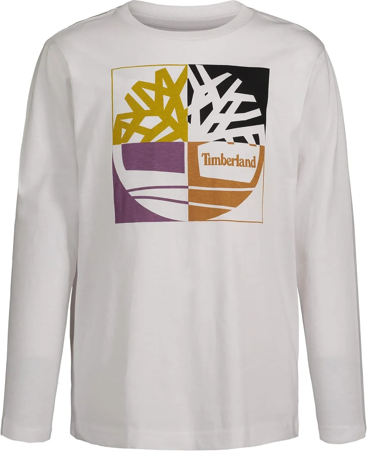 Timberland Boys' Long-Sleeve Crew Neck T-Shirt