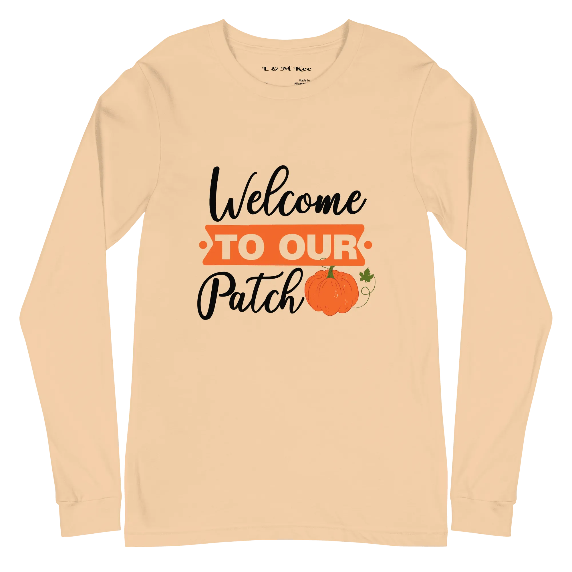 Welcome to our Patch Unisex Long Sleeve Tee