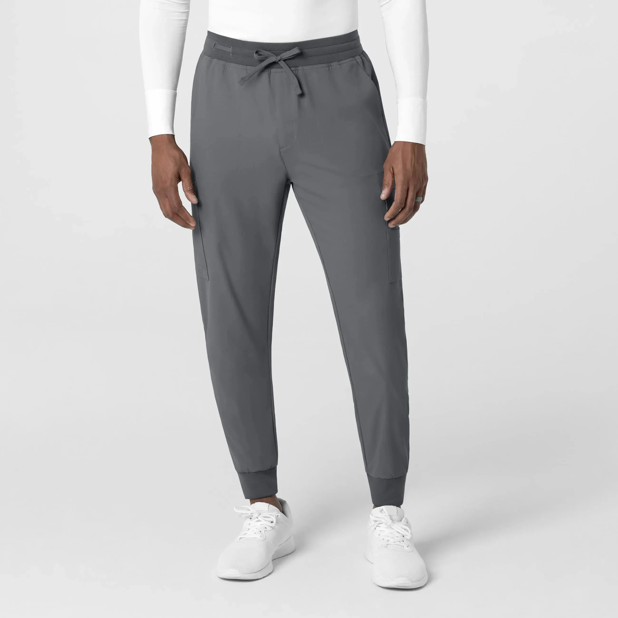 Wink Men's Utility Jogger Scrub Pant - Pewter