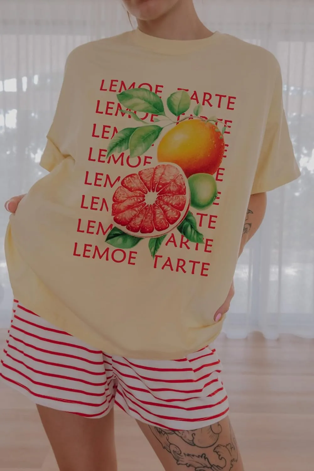 Women Teen Girls Oversized Graphic Tee Shirt Y2k Short Sleeve Baggy Shirts Crewneck Loose Tee Top Summer Clothes