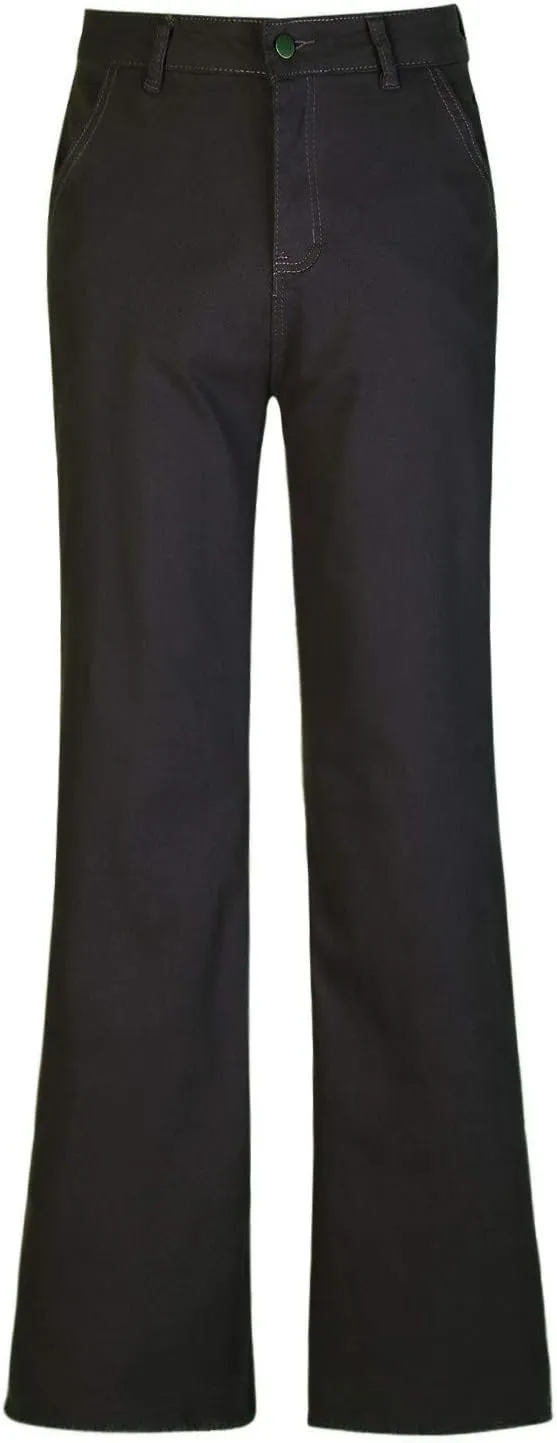 Womens Casual Wide Leg Jeans Petite to Plus Size Stretch Wide Leg Jeans Loose Fit Stretch Jeggings with Pockets