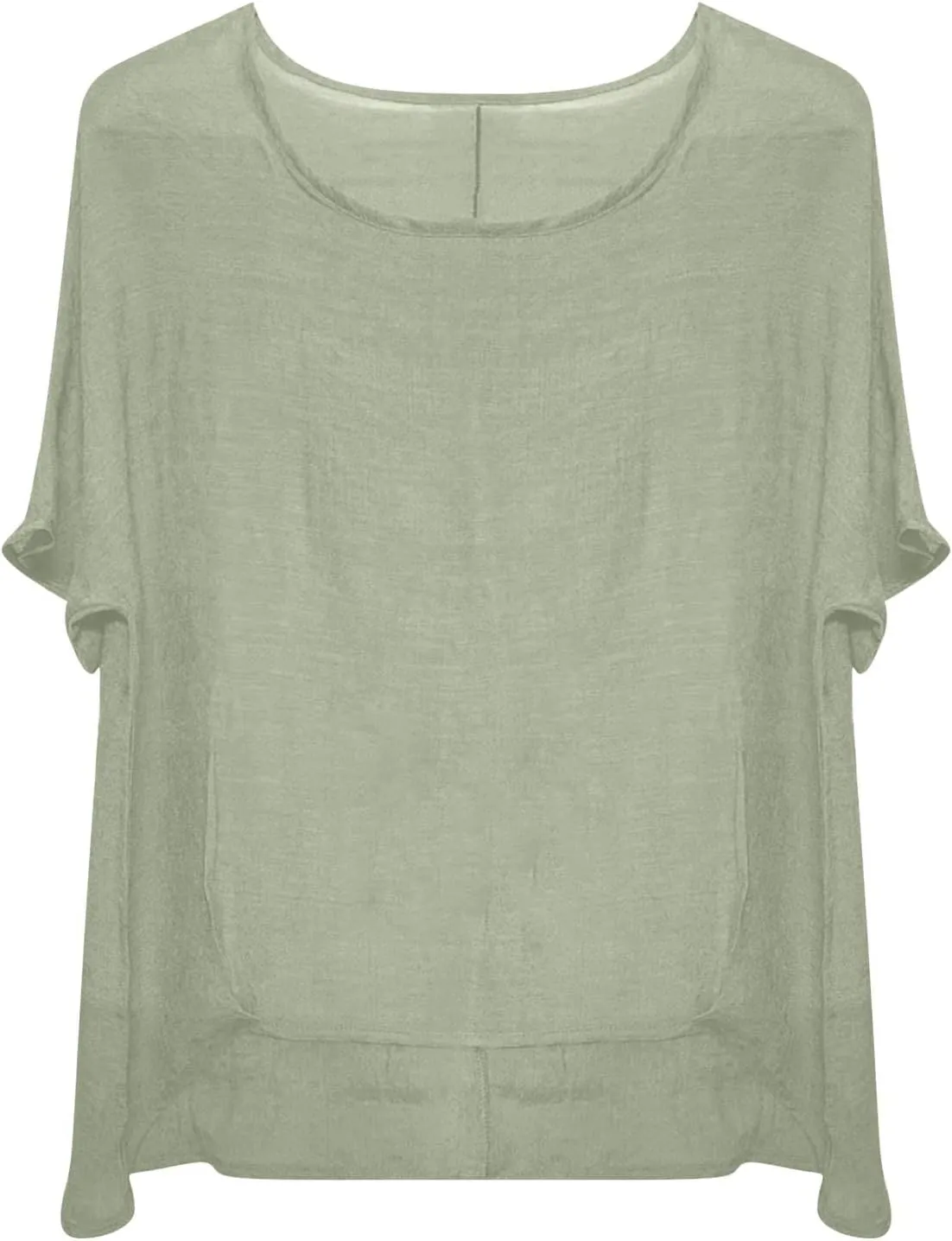 Womens Cotton Linen Crewneck Short Sleeve Tshirts Loose Summer Boho Beach Tunic Tops 2025 Casual Solid Cute Blouses