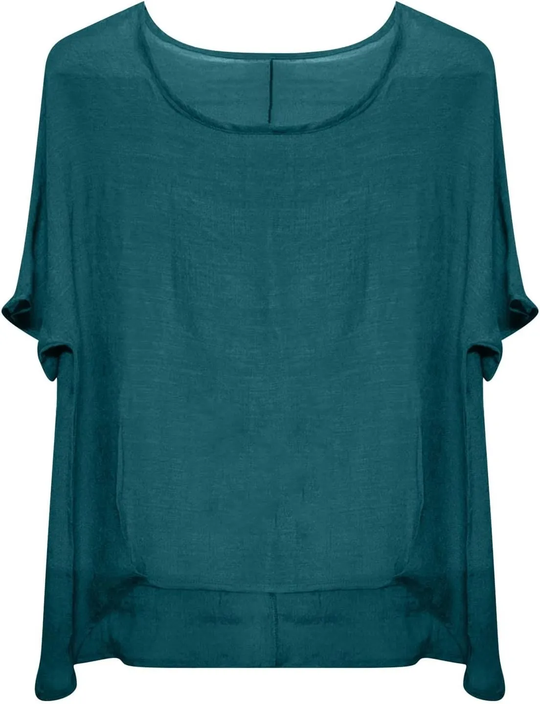 Womens Cotton Linen Crewneck Short Sleeve Tshirts Loose Summer Boho Beach Tunic Tops 2025 Casual Solid Cute Blouses